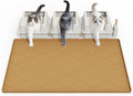 Cat Mat for Litter Box 38 x 26 in Silicone Litter Trapping Mat - Easy