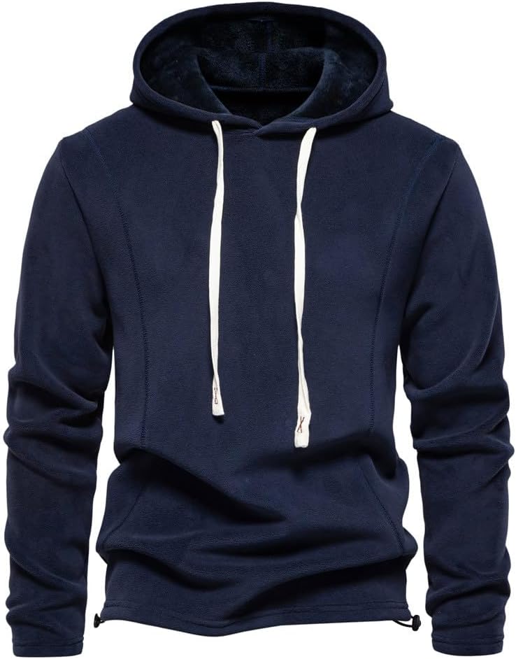 Ultra-Soft Men's Fleece Hoodie w/ Pocket by JPLZi
