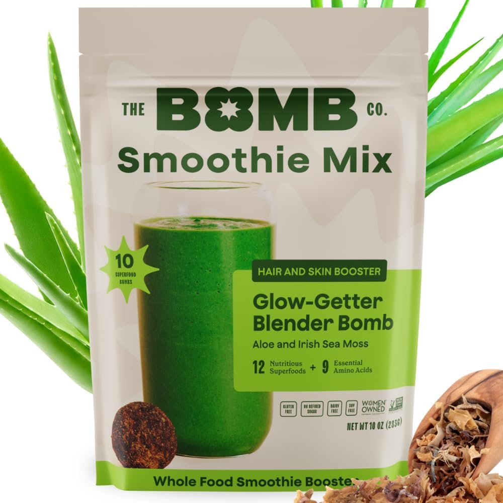 Glow Getter Blender Bomb for Superfood Smoothies and Skin