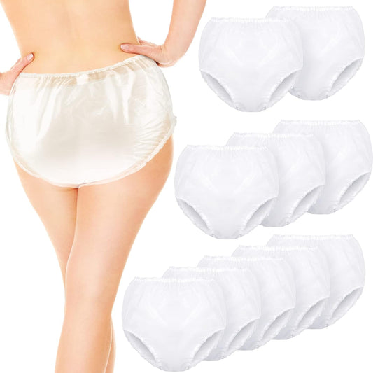 Weewooday 10 Pcs Waterproof Incontinence Pants - Leak-Proof Protection!