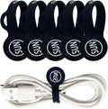 Magnetic Cable Clips Cable Organizers 5 Pack - Tidy Desk & Fridge