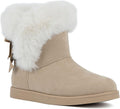 Juicy Couture Womens Slip-On Winter Snow Boots - Warm Fur Lining