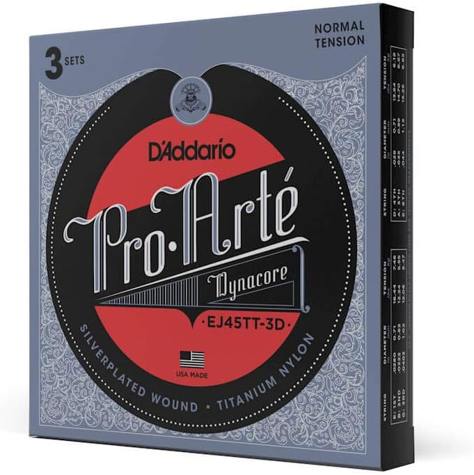 Pro-Arte Classical Guitar Strings - Dynacore Silver Plated Wrap