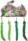 CiyvoLyeen Catnip Toy Green Bean Kit - Interactive Kicker 4pc