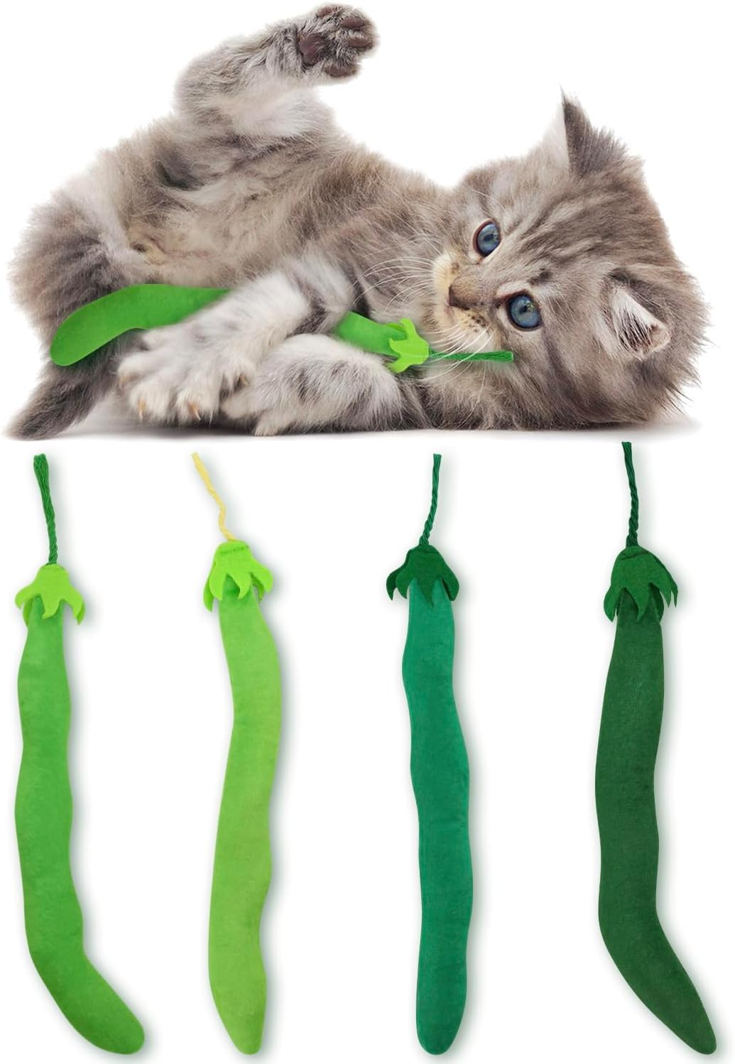 Vegan Dental Health Catnip Kicker Toy