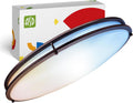ASD LED 32 in Oval Flush Mount Light Fixture - Bright, Tunable