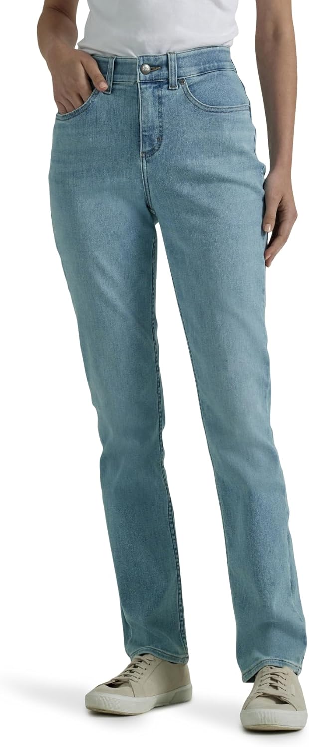 Lee Womens Ultra Lux Comfort Flex Motion Straight Leg Jean Review