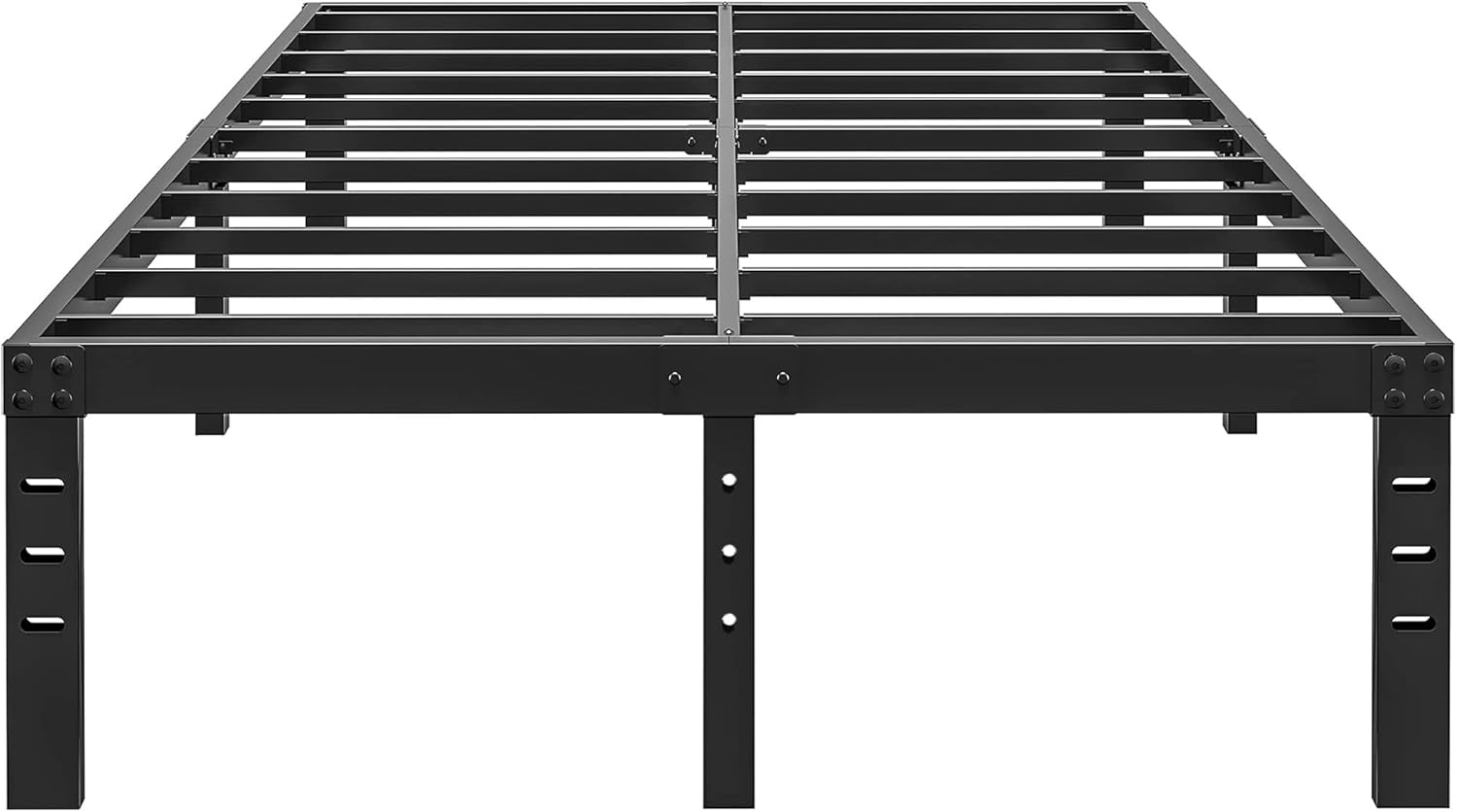 ALDRICH 14 Inch Metal California King Bed Frame for Comfort