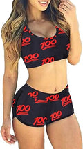 Women's Bandage Sporty Boyleg Bikini Swimsuit - Supportive Fit