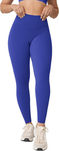 Hugcurve Full Length High Waisted Leggings for Women - 28in