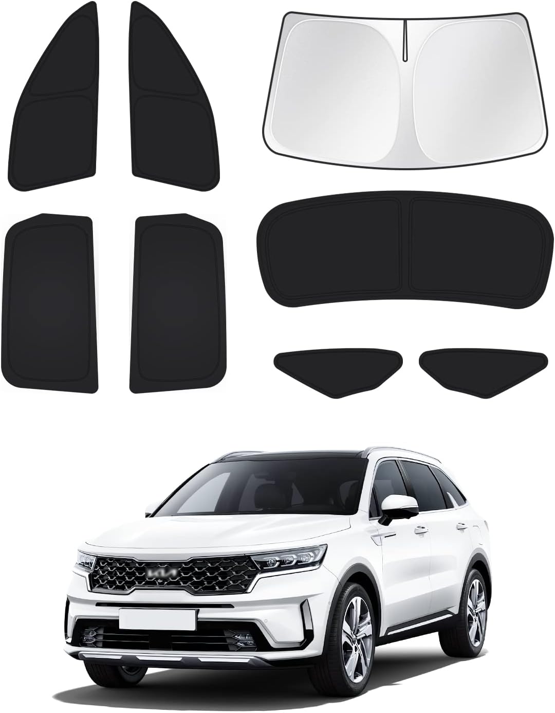 Windshield Sun Shade for 2021-2026 Kia Sorento Accessories