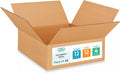 Flat Corrugated Shipping Boxes 12 x 12 x 4 (Pack of 25) - Sturdy