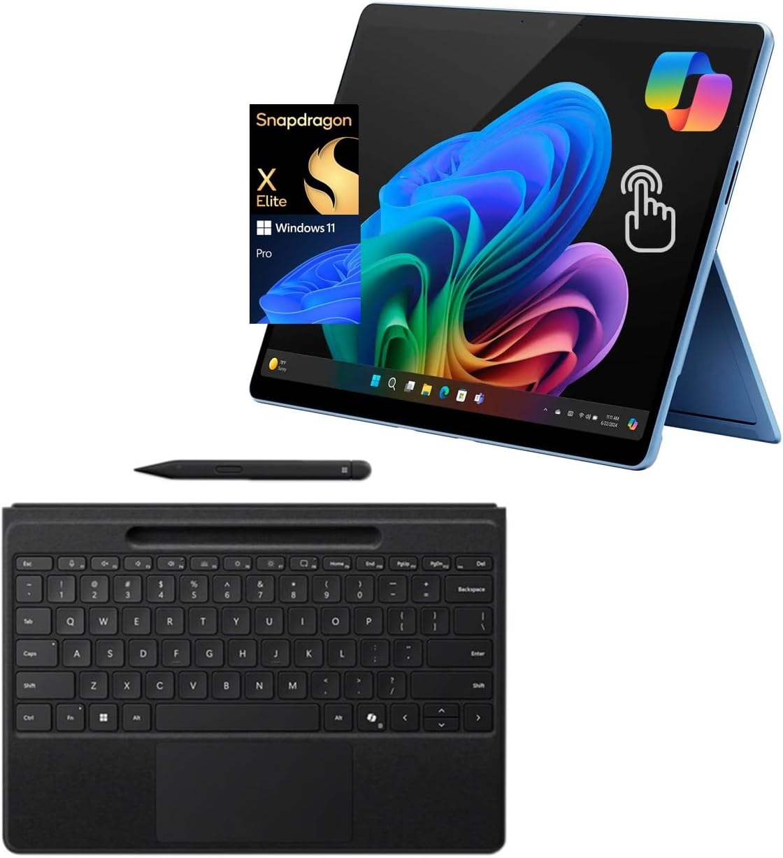 Microsoft Surface Pro 11: 2-in-1 Copilot+ PC with Slim Pen