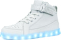 IGxx LED Light Up Shoes for Men - USB Rechargeable High Top