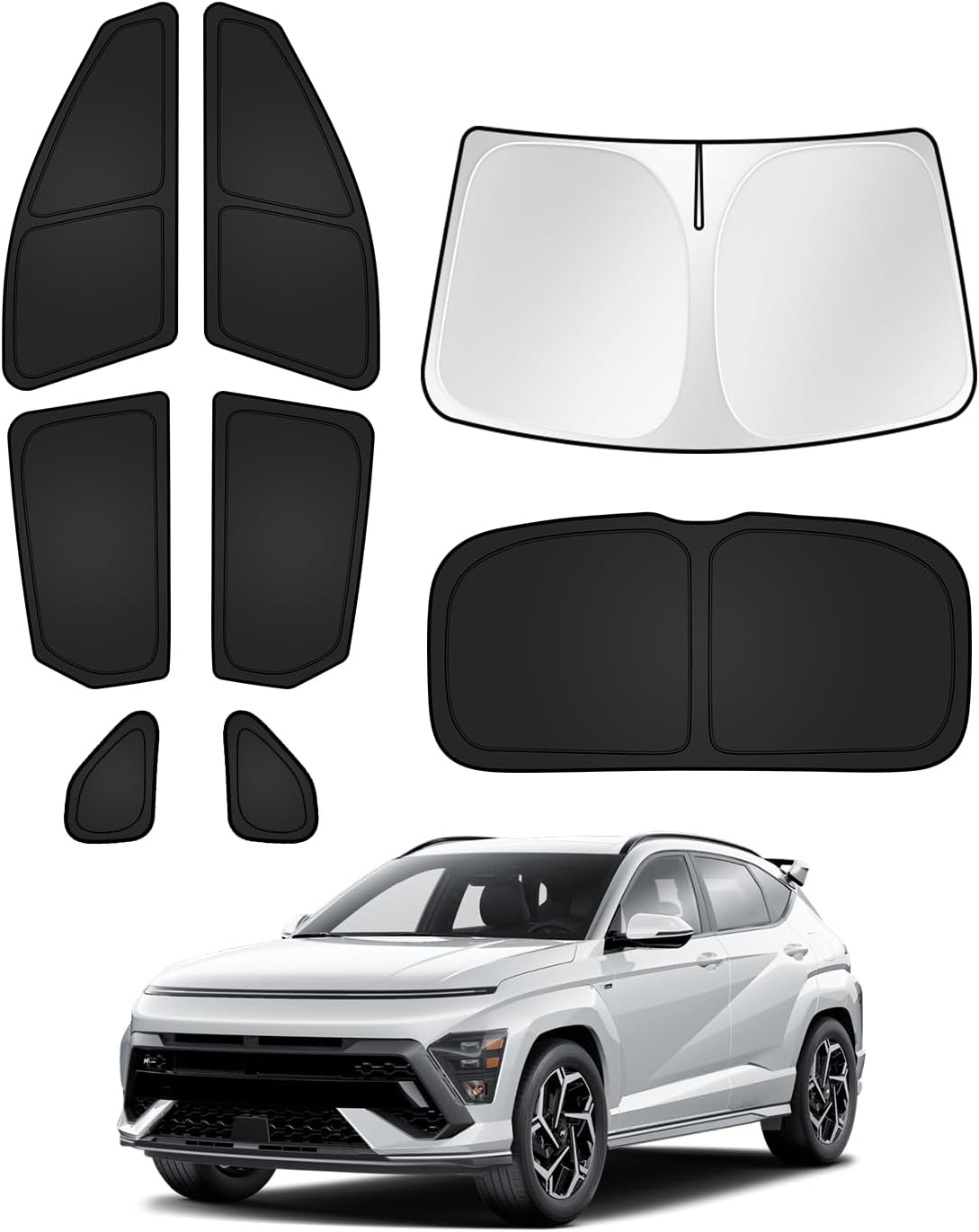 Sunshades for Hyundai Kona 2024 2025 2026 Accessories