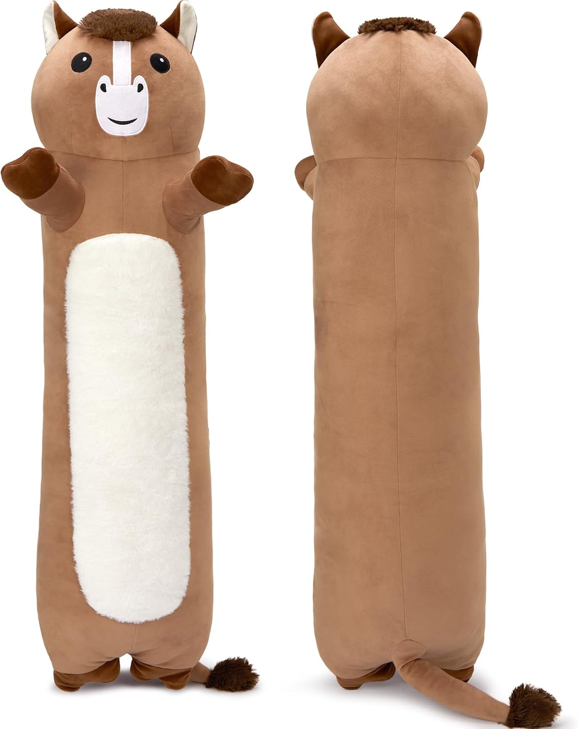 Tezituor 43 Inch Giant Horse Stuffed Animal for Kids and Adults