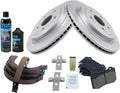 Rear Brake Pad & Rotor Kit for 2009-2014 Cadillac CTS - Complete Rear