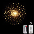 SHUKAN Starburst Lights: Remote Control, Waterproof, Warm White