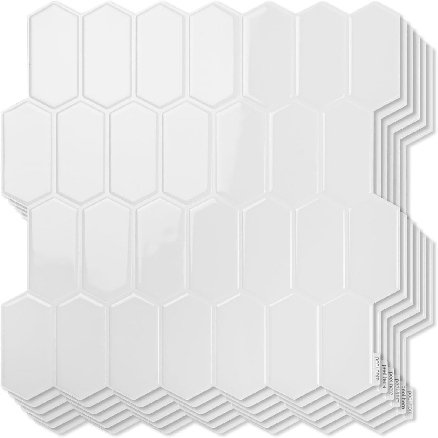 Art3d Heavy-Duty Peel and Stick Backsplash for Modern Spaces