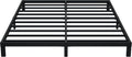 7 Inch Full Bed Frame No Box Spring Need - Low Profile Full Size Bed