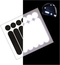 High Intensity Reflective Safety Decals for Helmets & Vehicles