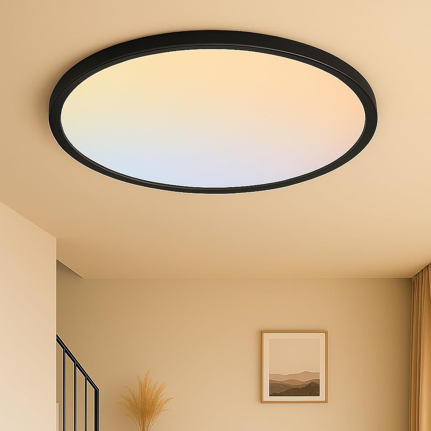 20 Inch Dimmable Ceiling Light Fixture for Versatile Lighting