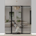 57 in Extra Tall Pet Gate for Cats and Dogs - Secure, One-Handed