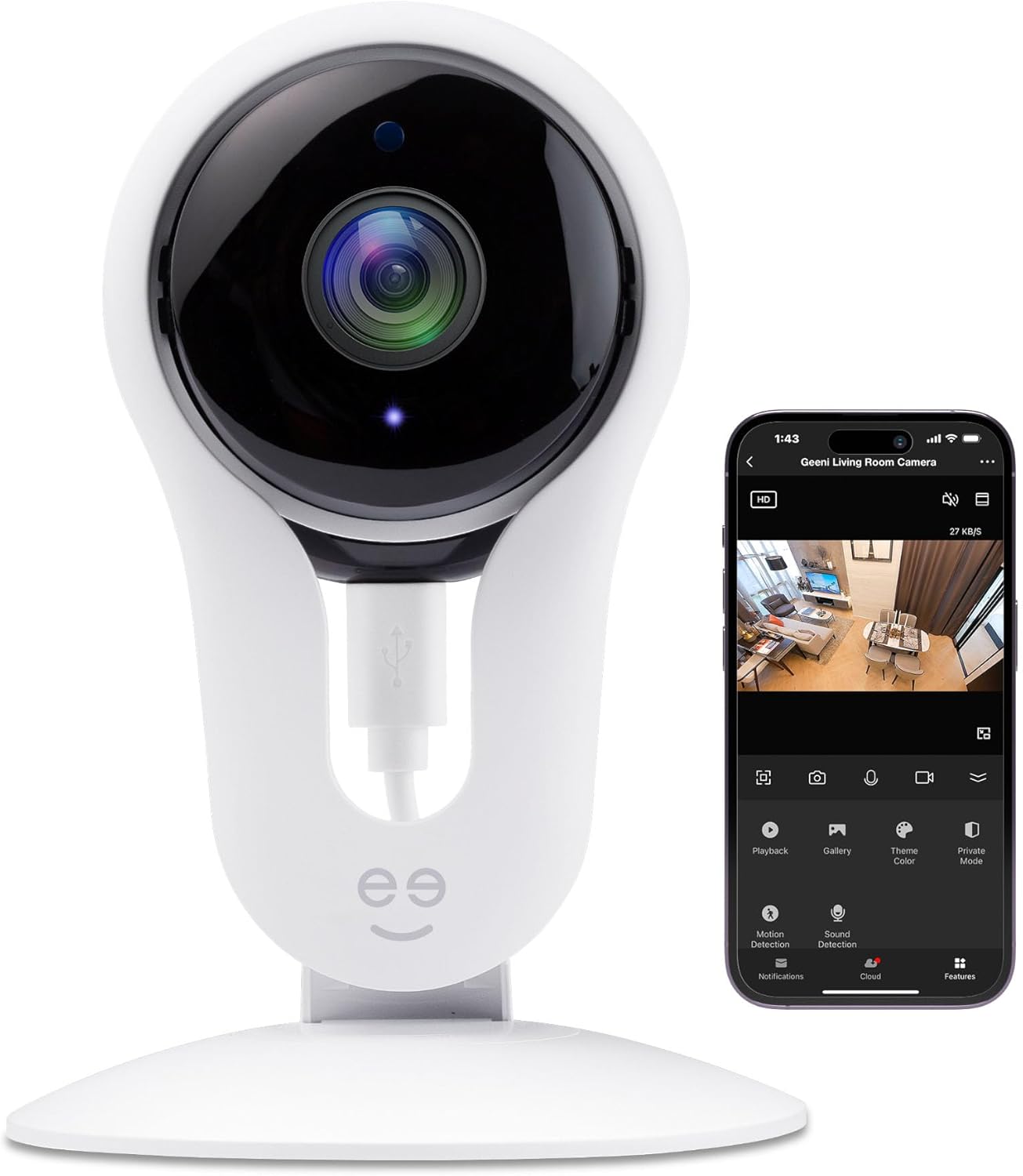 Geeni Aware 1080p HD Smart Camera: Hub-Free Home Security