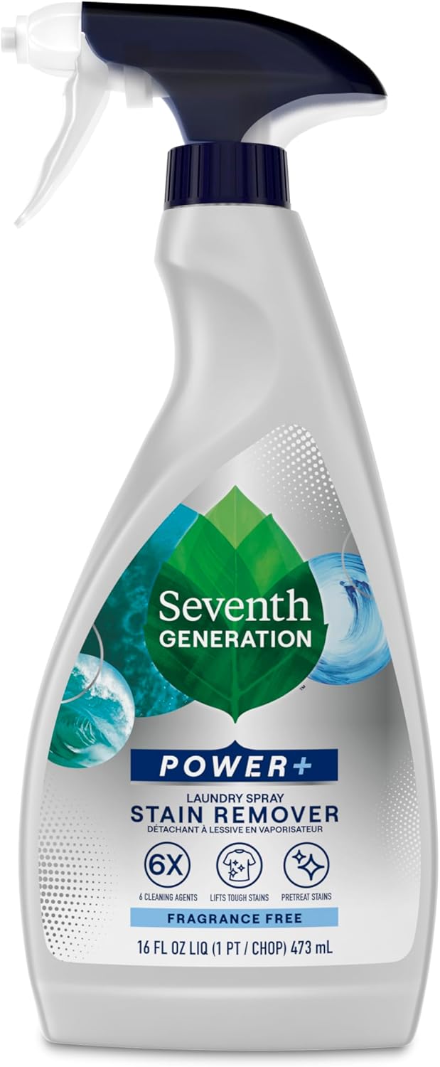 Seventh Generation Laundry Stain Remover, Free & Clear, 16 oz