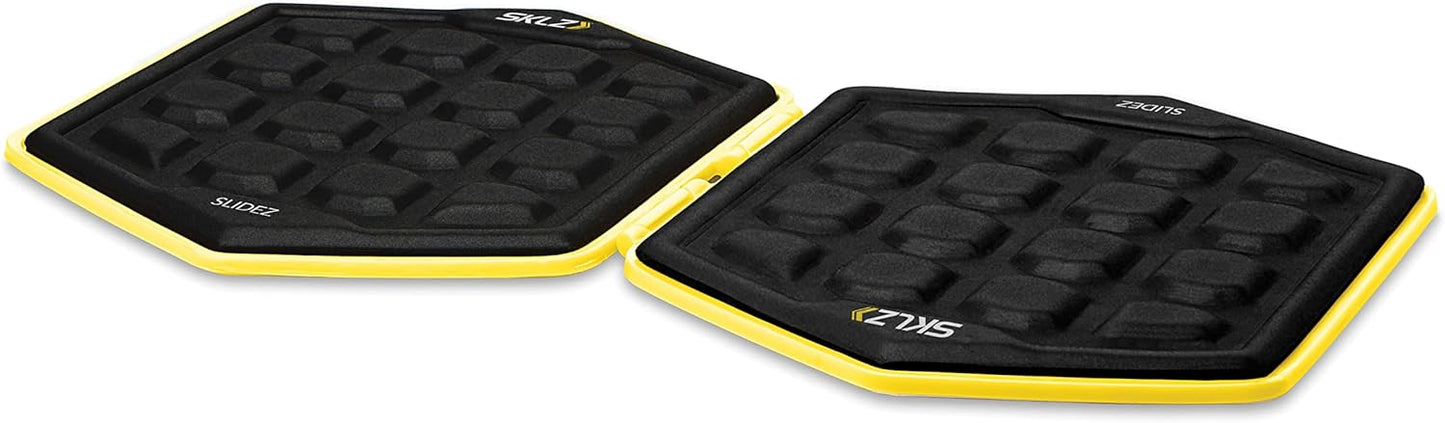 SKLZ Slidez Dual-Sided Exercise Glider Discs for Core Stability