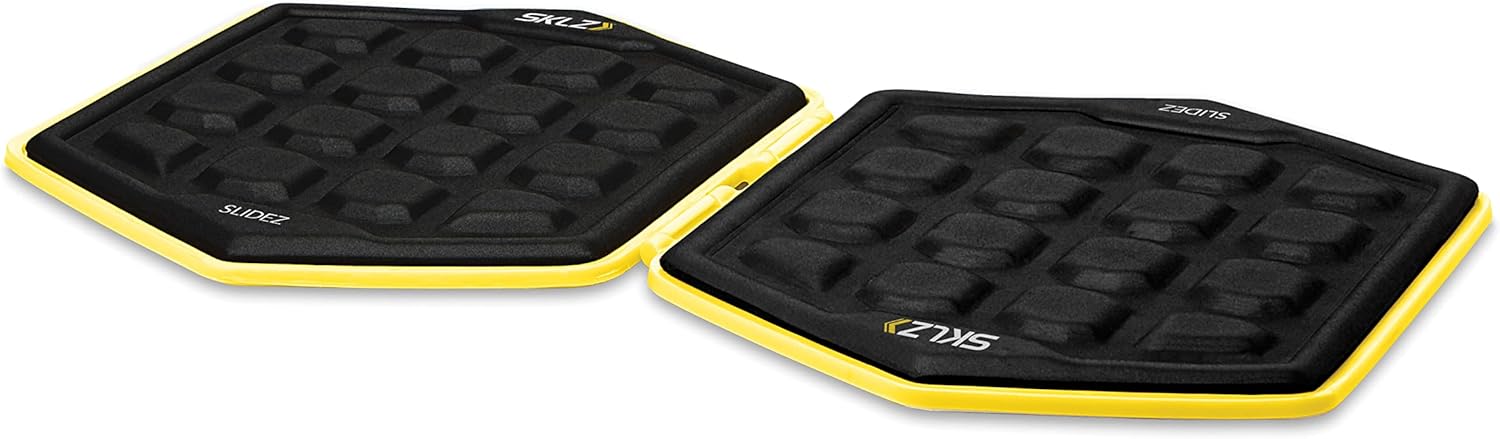 SKLZ Slidez Dual-Sided Exercise Glider Discs for Core Stability