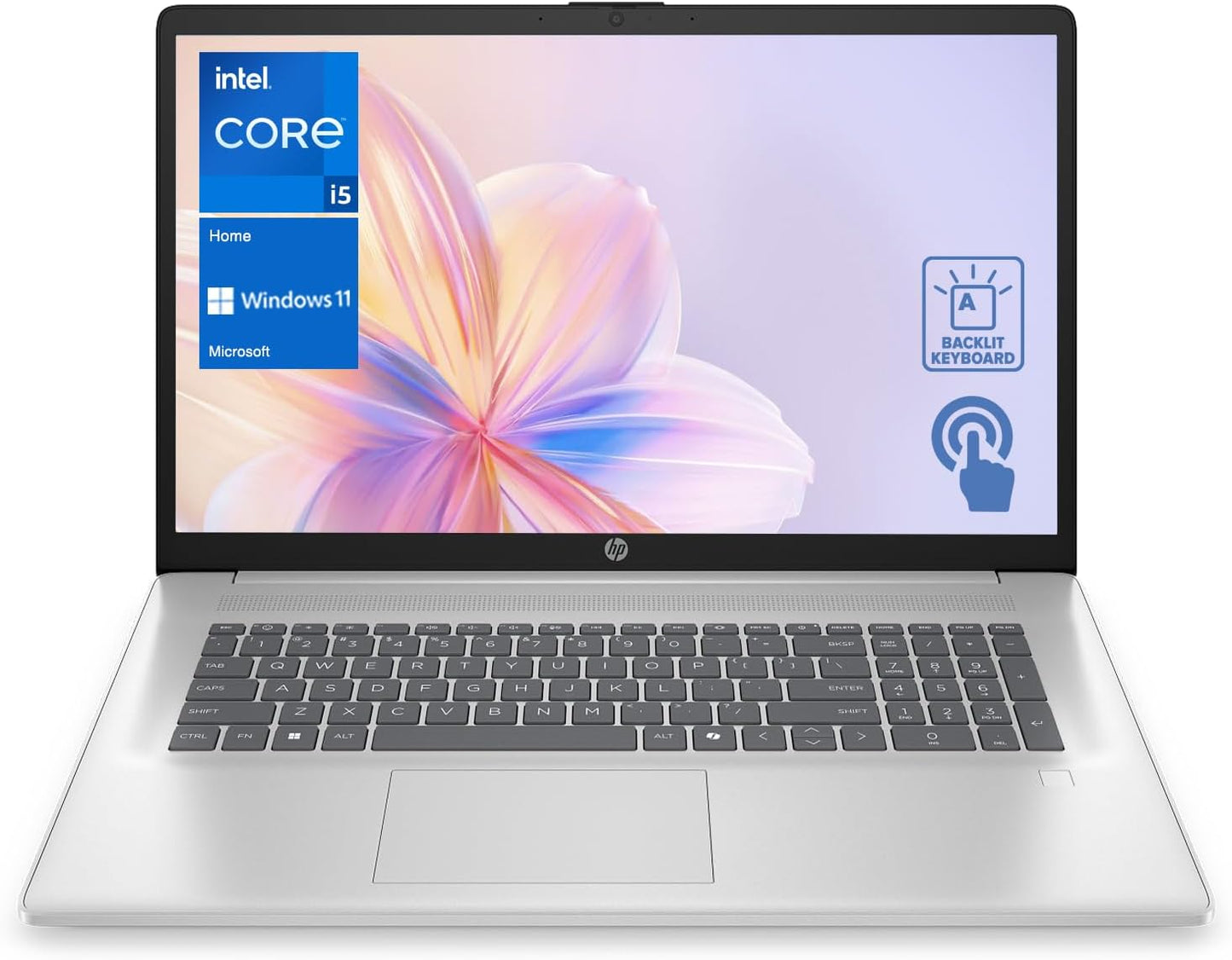 HP 17t Laptop with 17.3in Touchscreen and Intel Core i5 Processor