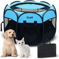 Dog Playpen for Large Dogs Portable Collapsible - Spacious Foldable