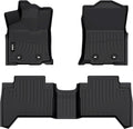 VIWIK Floor Mats for Toyota Tacoma Double Cab 2018-2024 - All-Weather