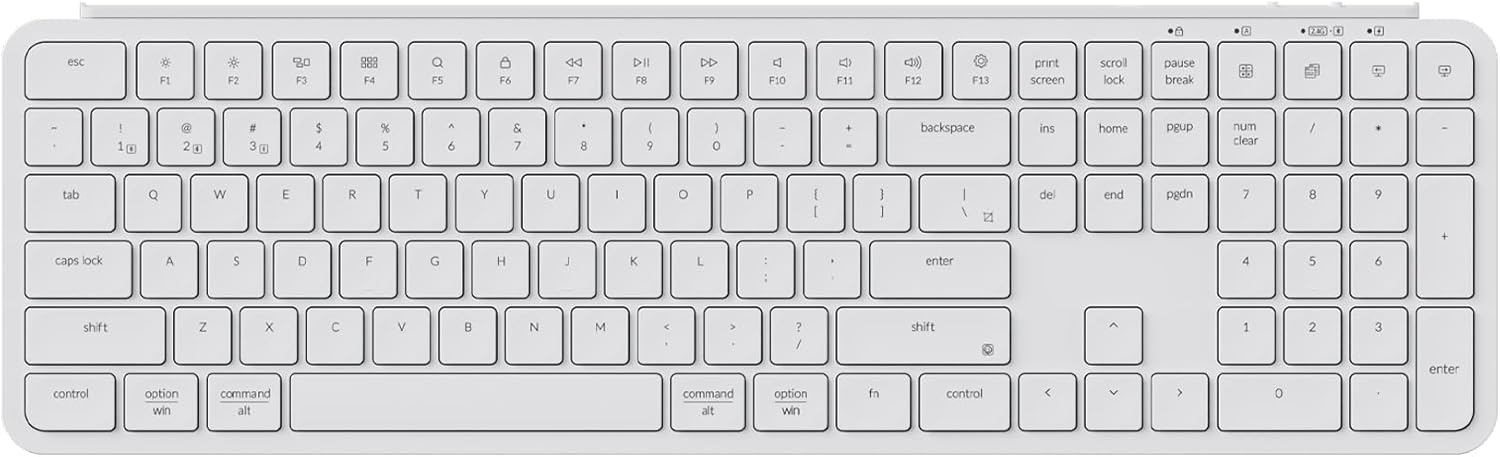 Keychron B6 Pro Ultra-Thin Wireless Keyboard for All Devices
