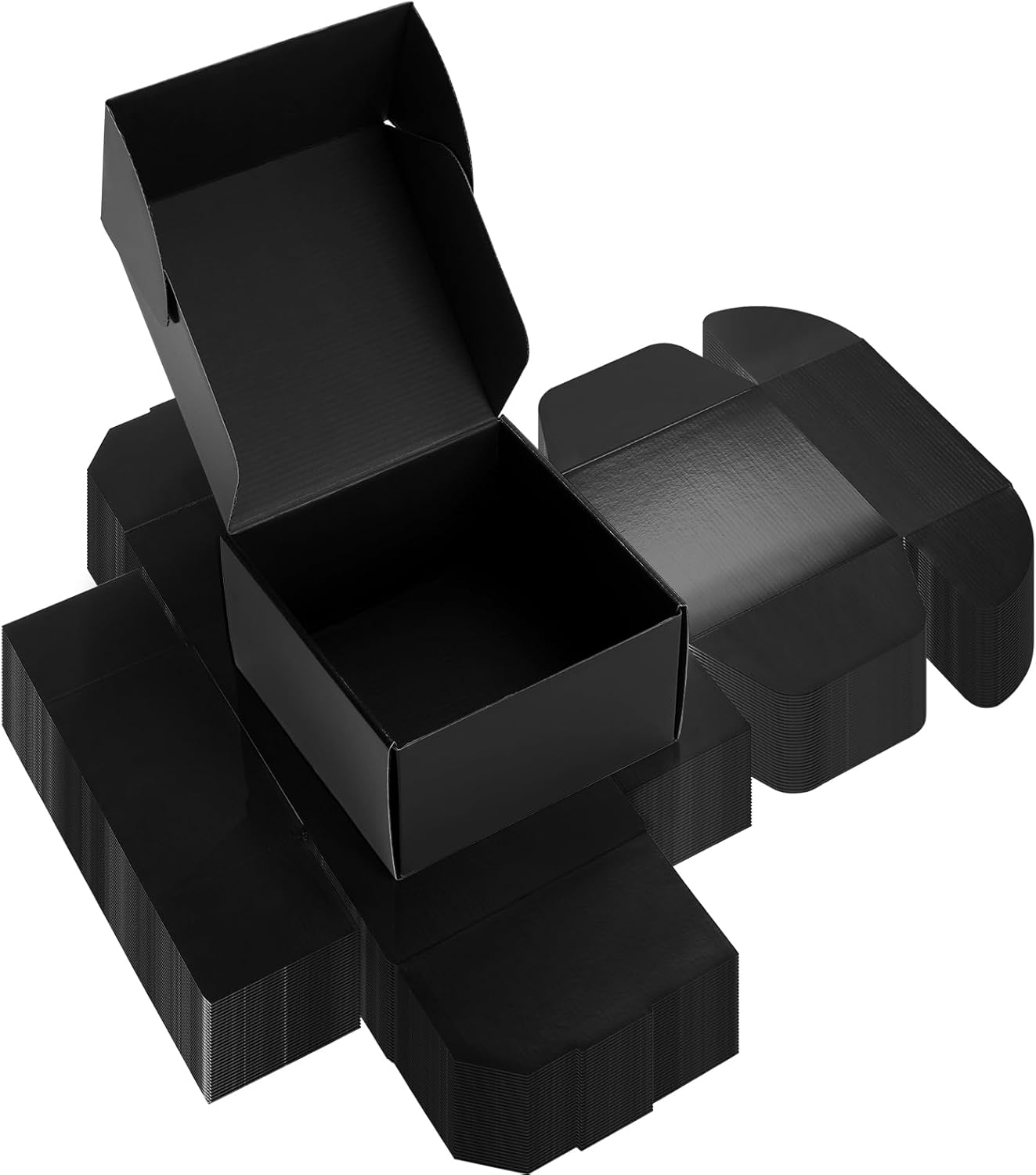 Black Shipping Boxes Pack of 30 for Small Business Needs