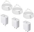 Fast iPhone 14 Charger 3Pack 10FT USB C to Lightning - Fast PD
