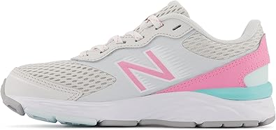 New Balance Kids' 680 V6 Lace-up Running Shoe for Active Play