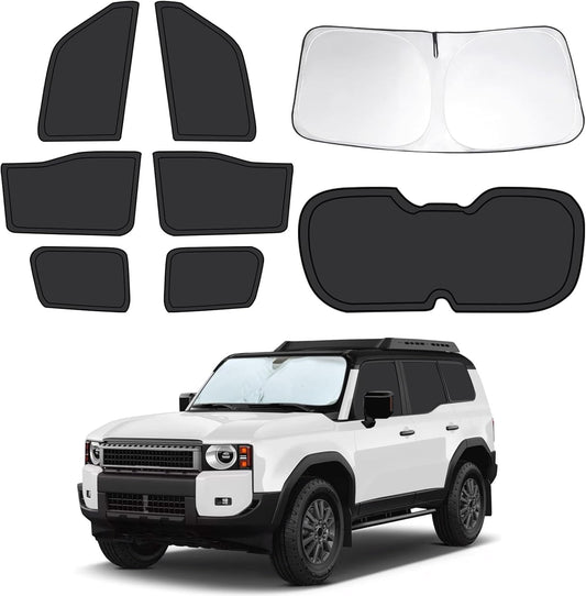 8pcs Car Window Shades for Toyota Land Cruiser Prado 250