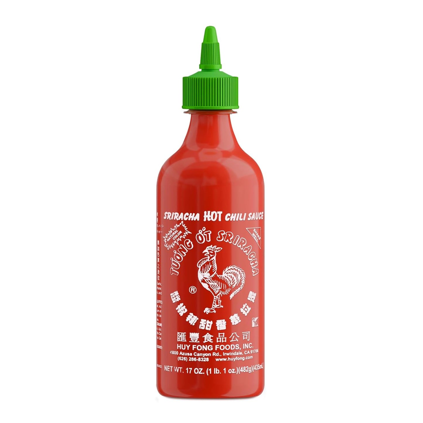 Huy Fong Sriracha Hot Chili Sauce Pack of 6 for Spicy Lovers