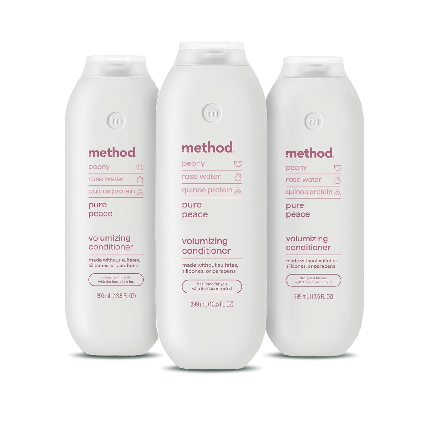 Method Volumizing Conditioner with Rose and Peony Scent Notes