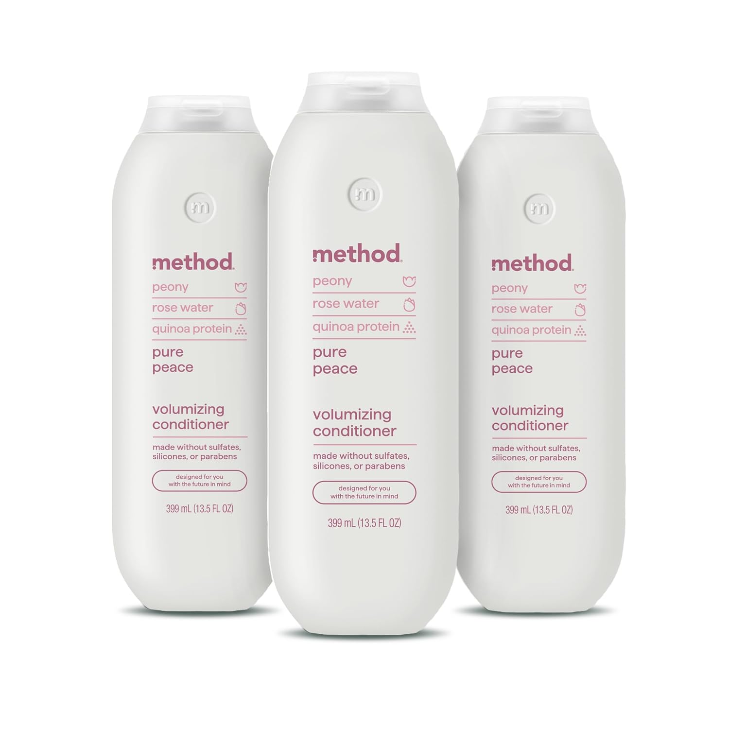 Method Volumizing Conditioner with Rose and Peony Scent Notes