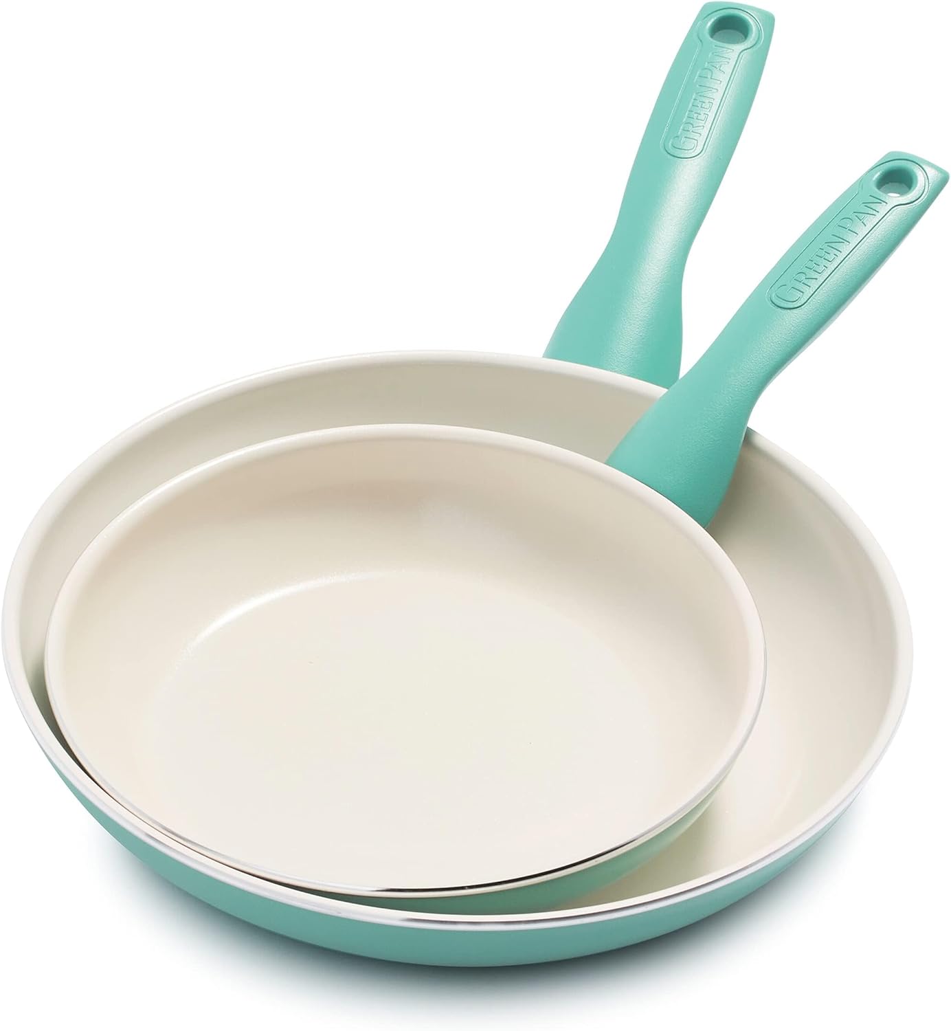 GreenPan Rio Healthy Ceramic Nonstick Frying Pan Set for Cooking