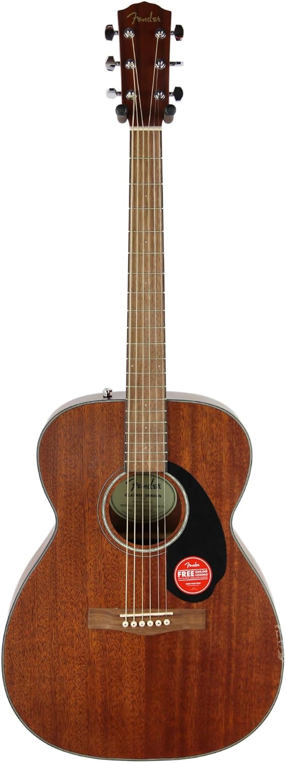 Fender CC-60S All-Mahogany Concert V2 Pack Acoustic Guitar