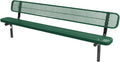 Coated Outdoor Furniture Heavy-Duty Outdoor Bench 8 ft - Textured