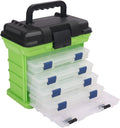 Fishing Tackle Box 4-Layer Organizer - Durable, Quick-Access Storage