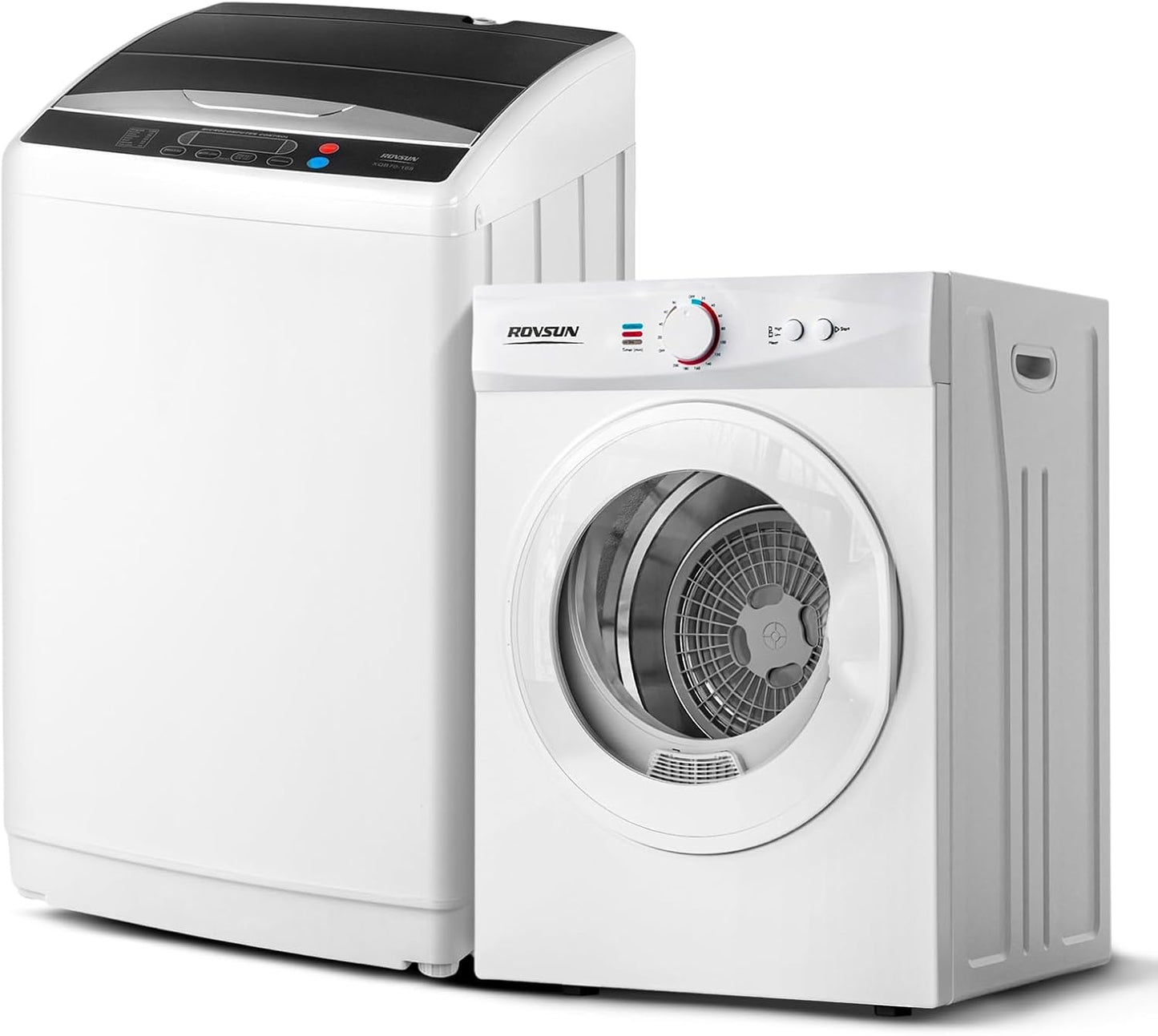 ROVSUN 25LBS Full Automatic Washing Machine & Dryer Combo Set