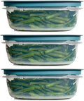 Rubber maid Storage Containers Flex & Seal 9-Cup 3-Pack - Leak Proof
