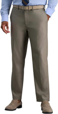 J.M. Haggar Mens 4 Way Stretch Slim Fit Flat Front Dress (Style 8FYB)