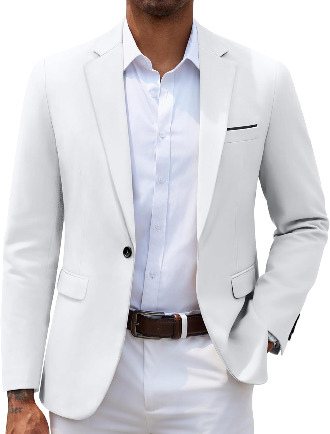COOFANDY Men's Slim Fit Casual Blazers for Stylish Occasions